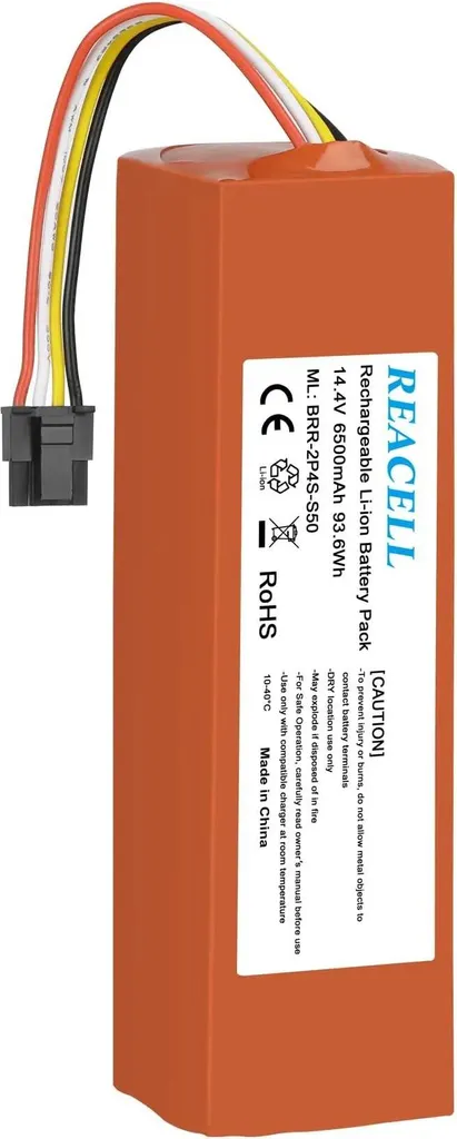 Batteria per Robot Aspirapolvere 6500mAh - Compatibile e Duratura 1PCS