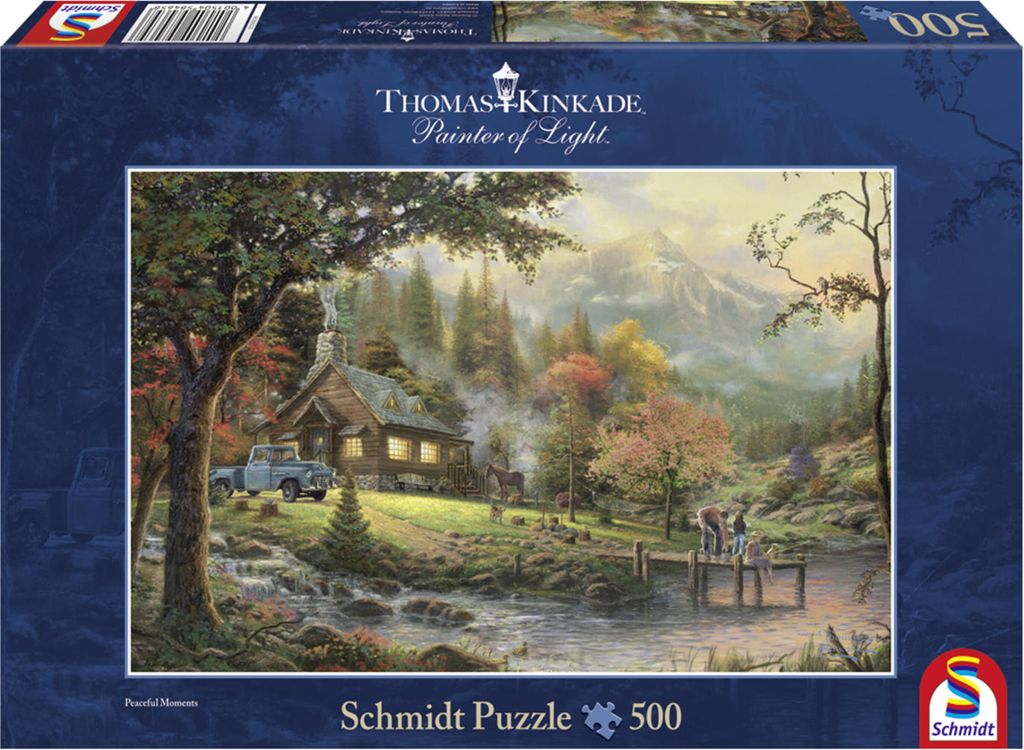 Thomas Kinkade, Idylle am Fluss, 500 Teile