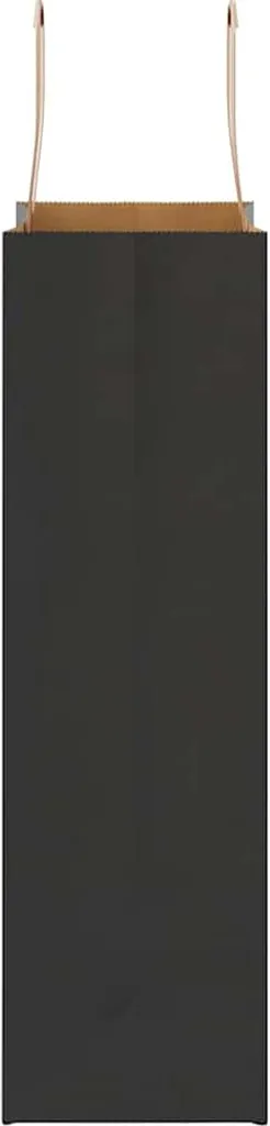 250 Sacchetti Regalo Neri vidaXL 21x11x36 cm Buste Carta Personalizzabili - 4