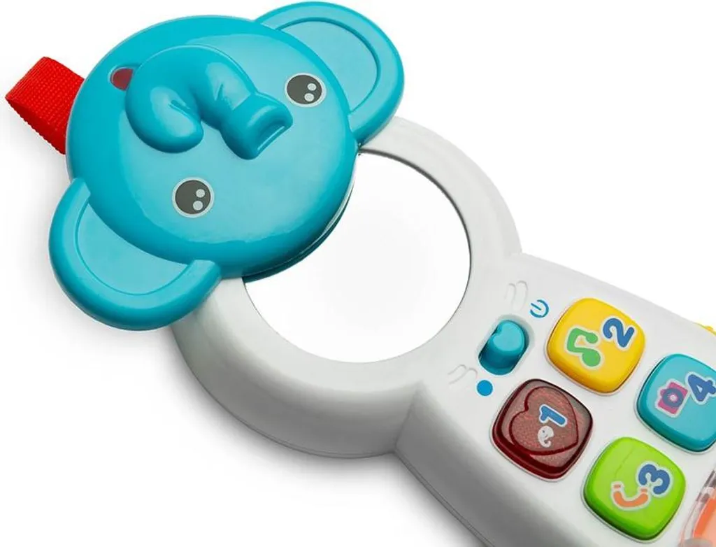 Téléphone éléphant TOYZ interactif avec lumières et sons d'éveil - 3