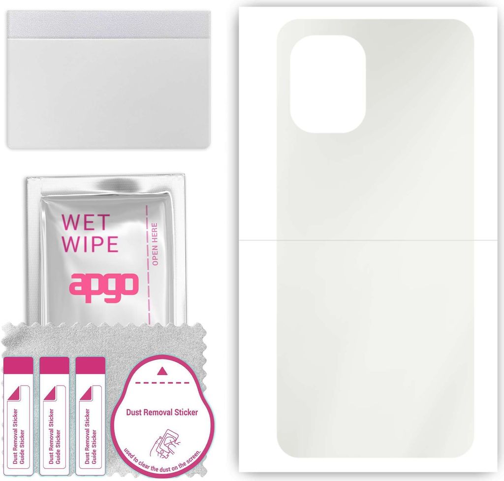 apgo Rückseite Schutzfolie, Matt, kompatibel mit Umidigi G1 Max, Hinten Hydrogel-Displayschutzfolie mit Positionierhilfe, kratzfest, einfache Montage