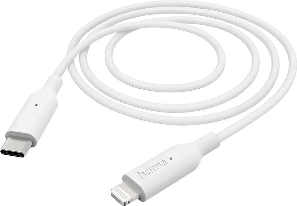 Hama 00201598, 1 m, Lightning, USB C, Männlich, Männlich, Produktbild 