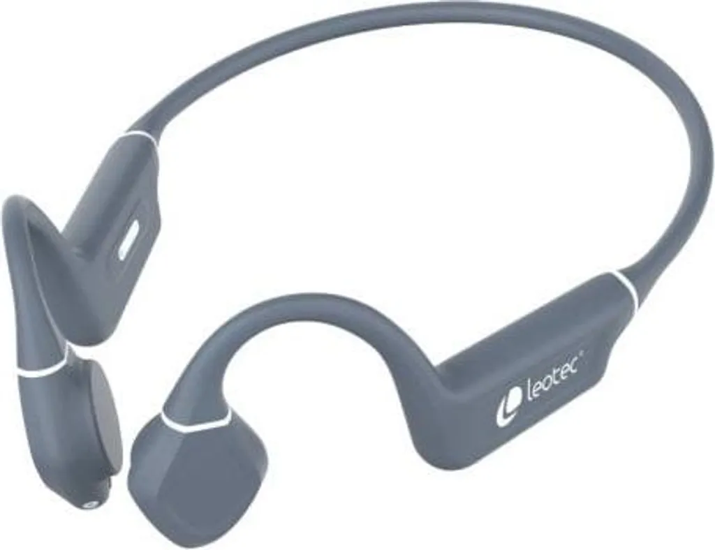 Écouteurs sport conduction osseuse Leotec Bluetooth et microphone Gris - 4