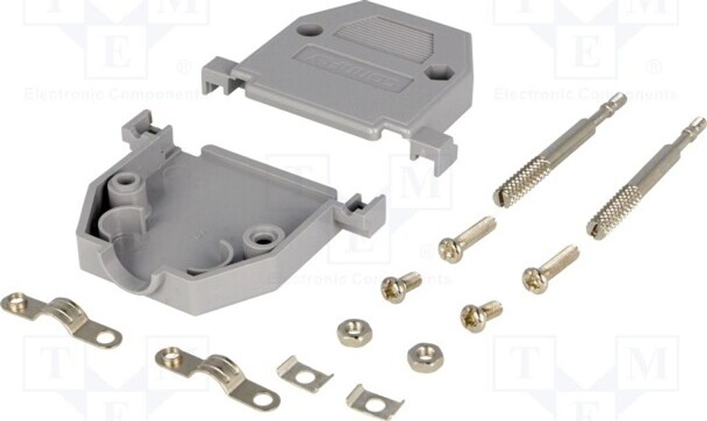 1x Gehäuse: für D-Sub-Steckverbinder D-Sub 25pin,D-Sub HD 44pin DS1045-25AP1L1 D-