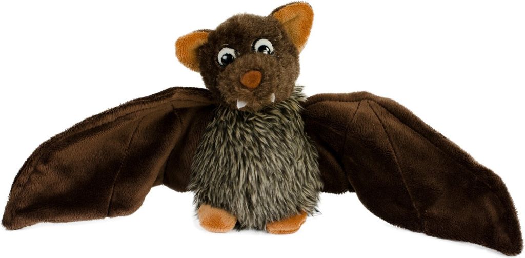 Schaffer Fledermaus Dragmir, schwarzes Kuscheltier aus kuschelweichem Plüsch, 14 cm