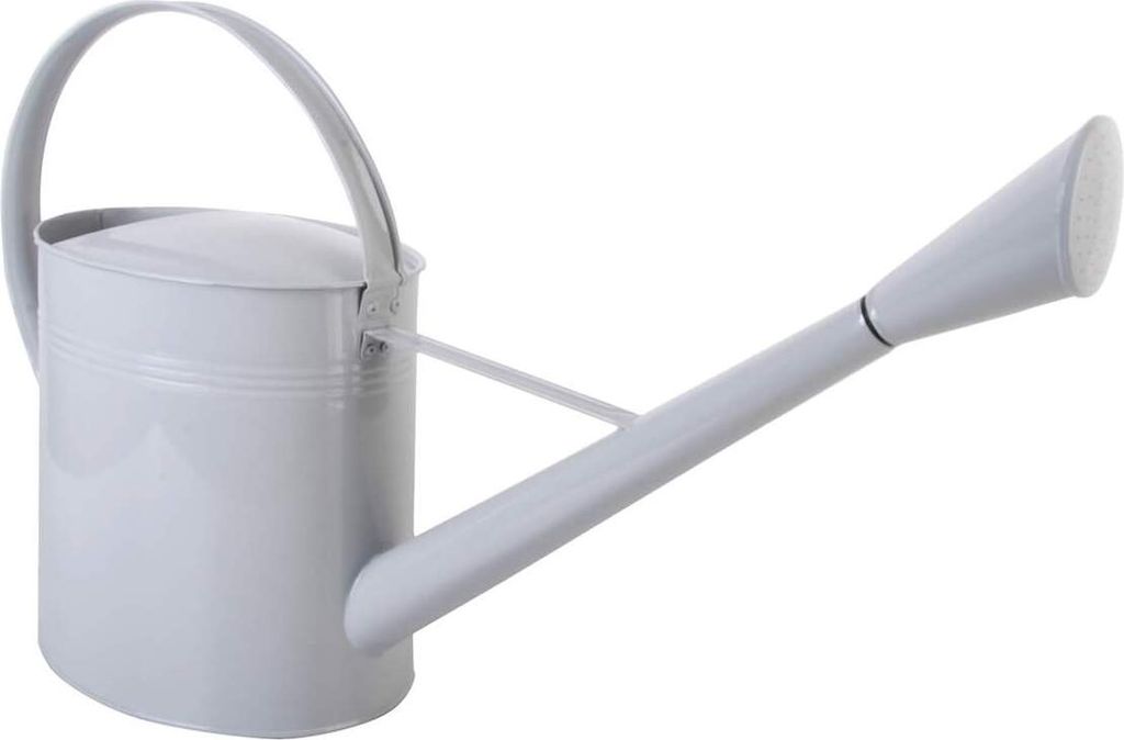 Esschert Design Outdoor Gießkanne Grau 7,7 Liter - Metall
