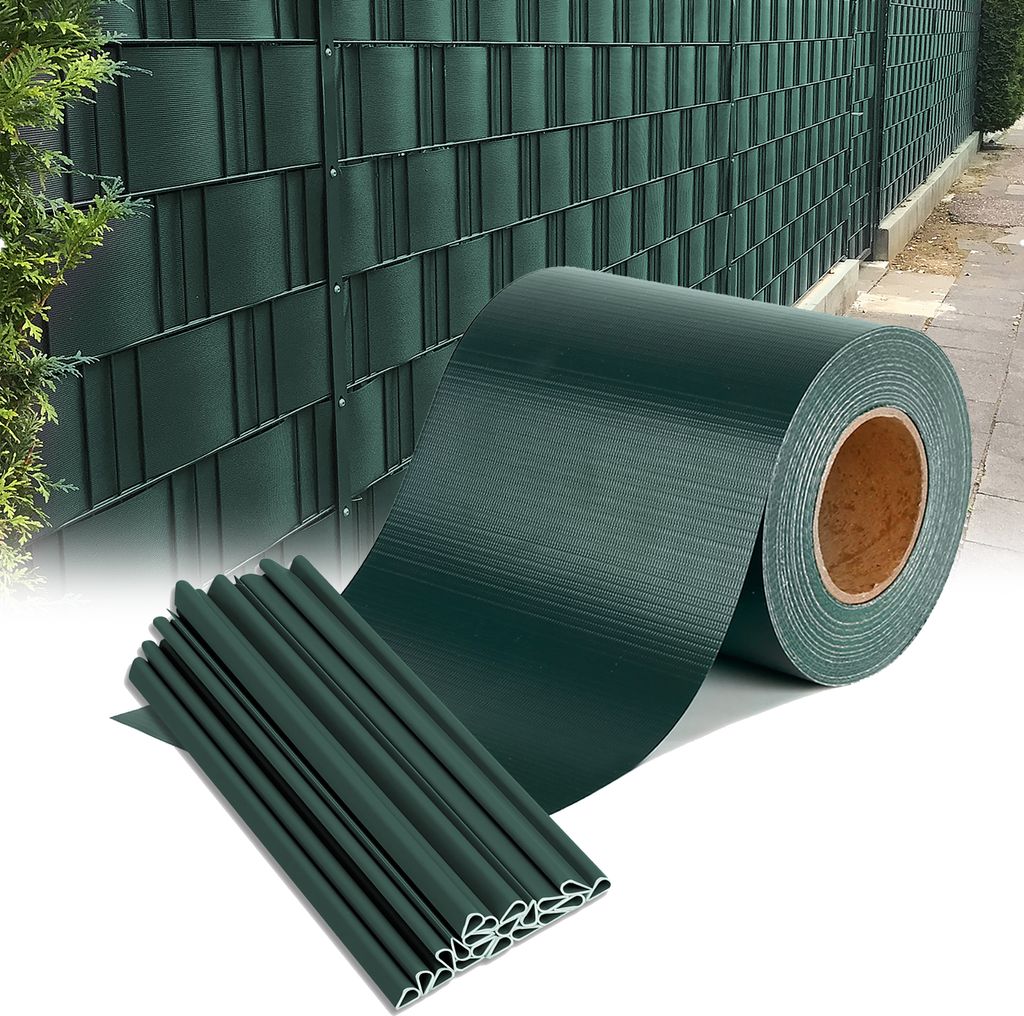 LZQ 70m x 19cm PVC Sichtschutzstreifen Sichtschutzfolie Produktbild 