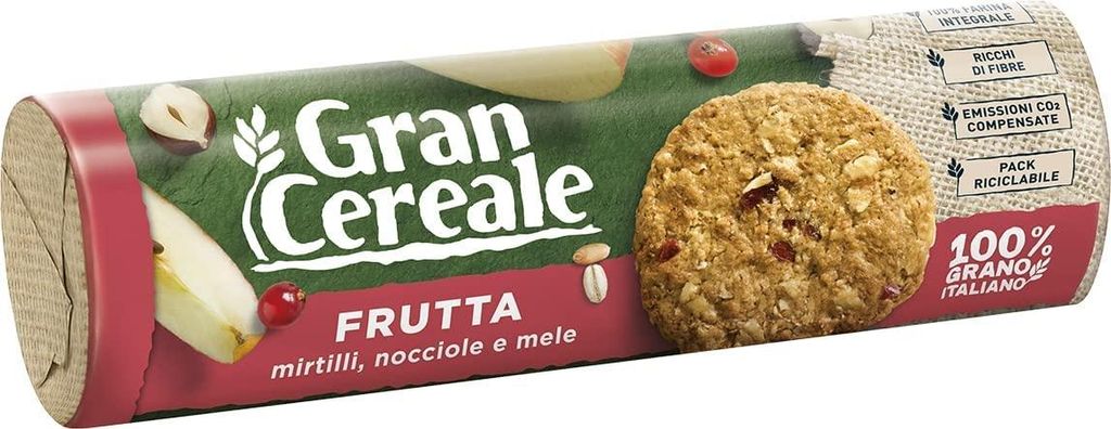 12x Mulino bianco Gran Cereale Früchte und Fasern kekse Produktbild 