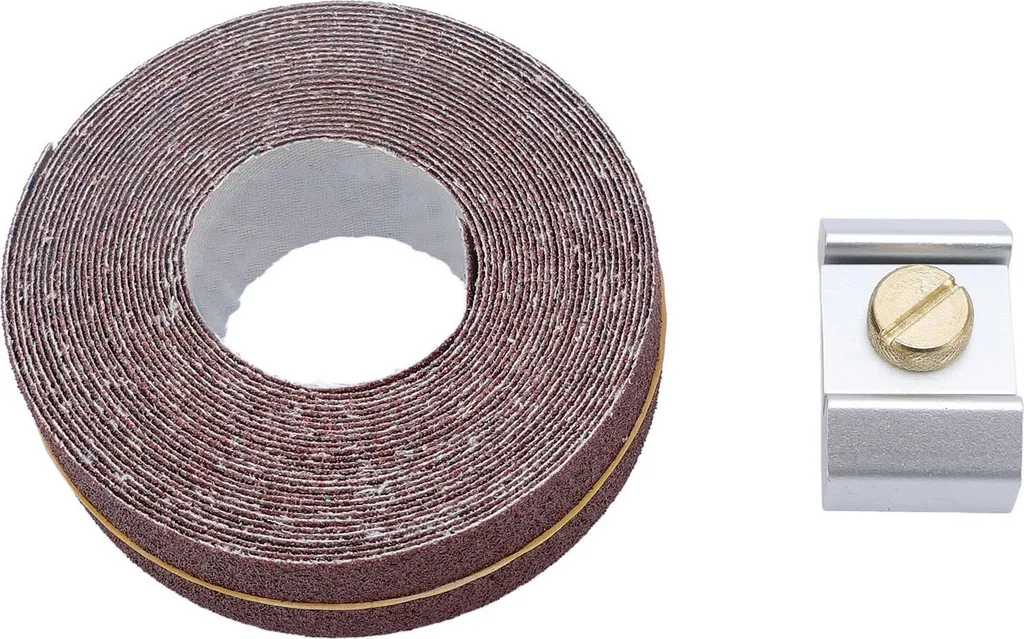 Kit Levigatura Manuale Alluminio | Supporto Trapezio + Carta 80 Grit