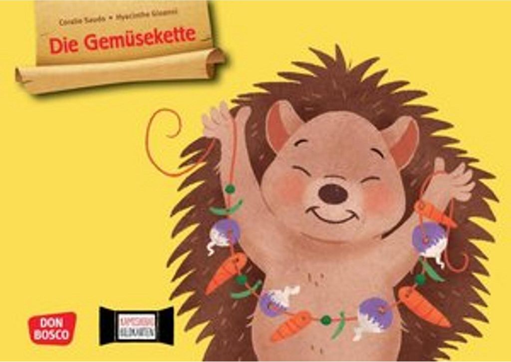 Die Gemüsekette. Kamishibai Bildkartenset Image du produit 