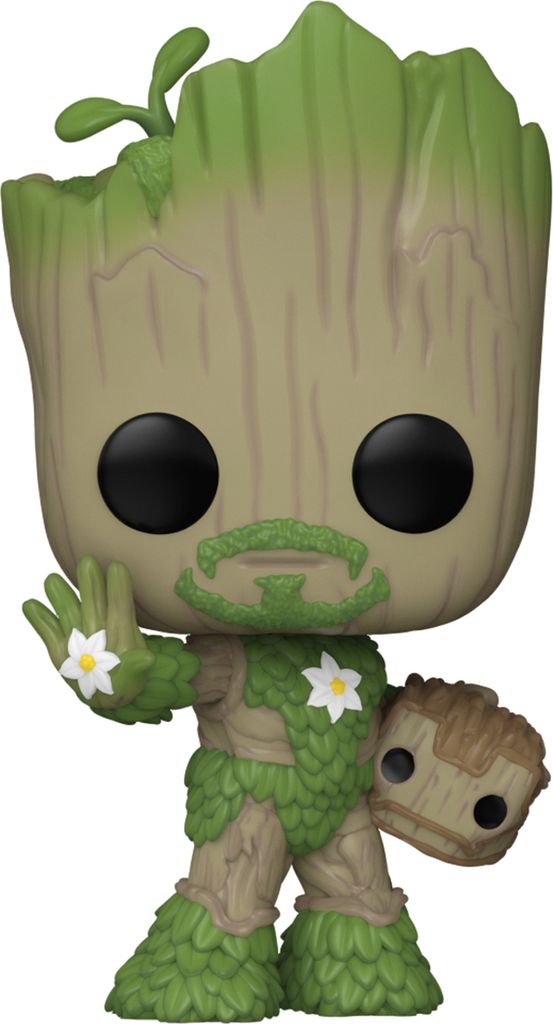 We Are Groot POP! Movies Vinyl Figur Iron Man 9 cm