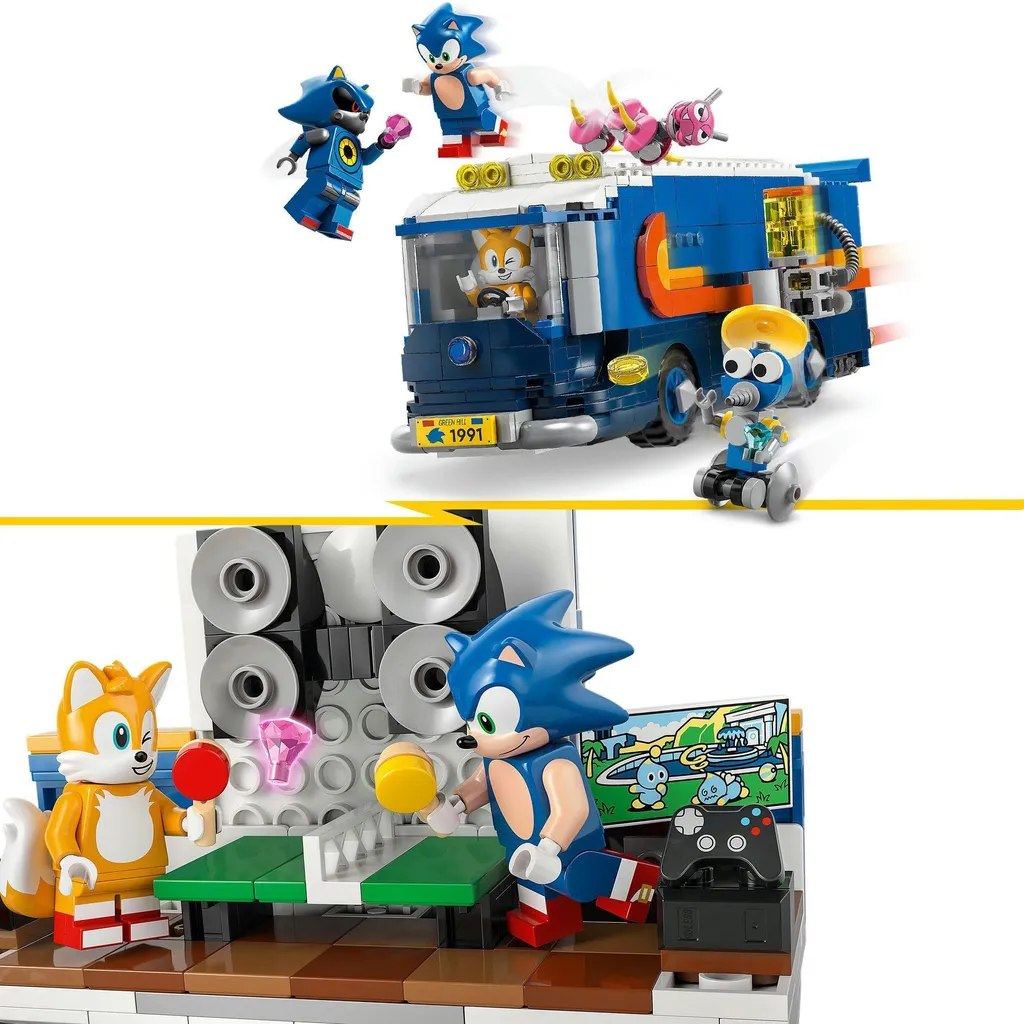 Camion de commandement de Sonic LEGO avec Laboratoire de Combat Mobile - 12