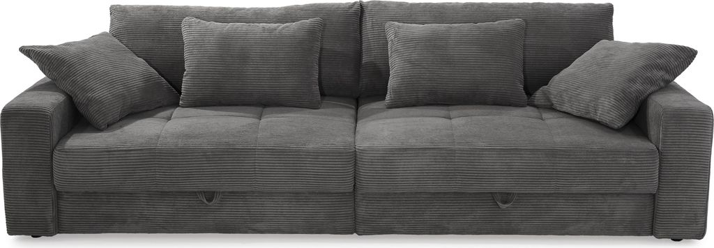 Big-Sofa 284 cm breit Wellenunterfederung Lounge-Couch Produktbild 