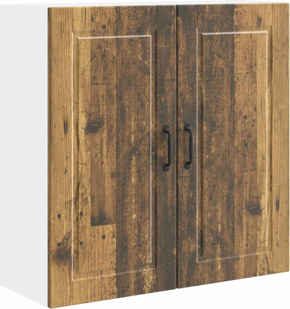 Mobile Dispensa 80x31x80 Legno Rigenerato | Arredo Cucina Eco-Friendly - 1