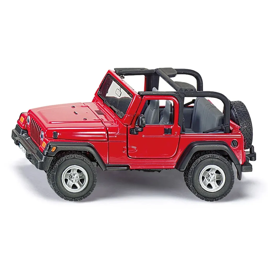 Voiture miniature Jeep Wrangler SIKU 1 pièce jouet robuste tout-terrain