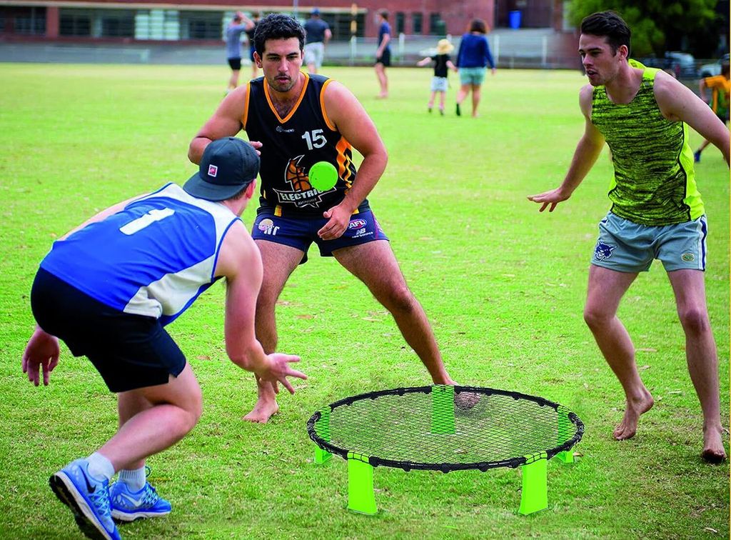 Roundnet - Set, der Trendsport aus USA. Inkl. Bälle, Pumpe Produktbild 