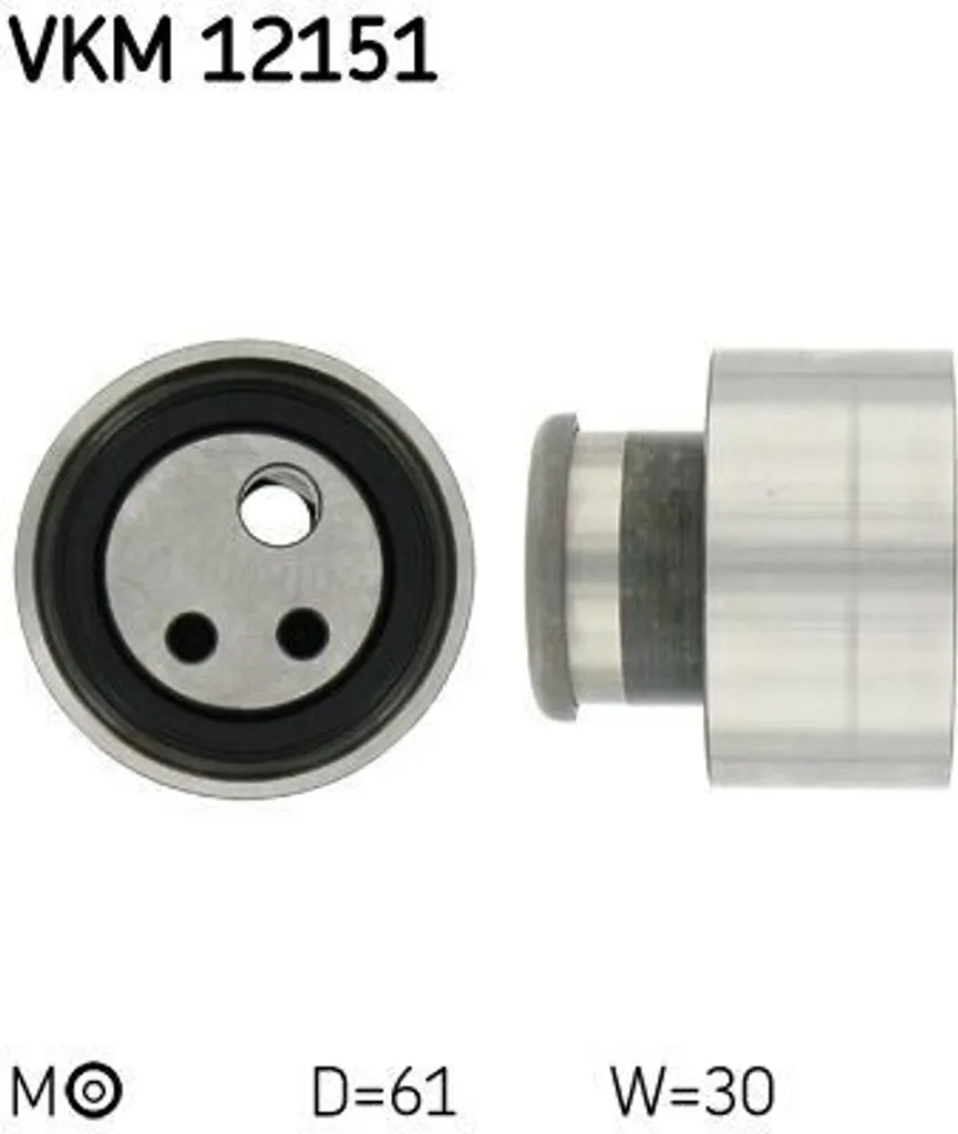 Galet tendeur de distribution SKF VKM 12151 compatible Fiat Punto Uno