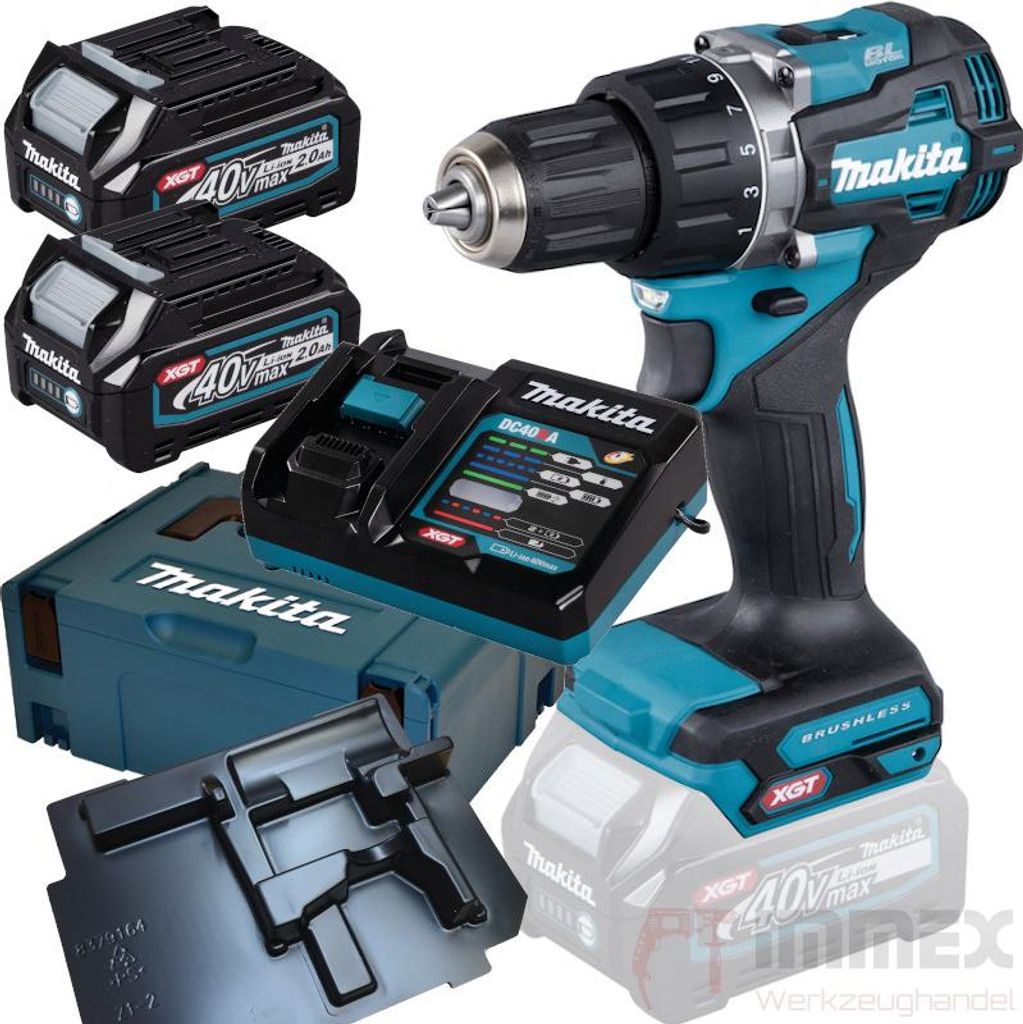 Taladro atornillador inalámbrico Makita DF002GA202, 40V Imagen del producto 