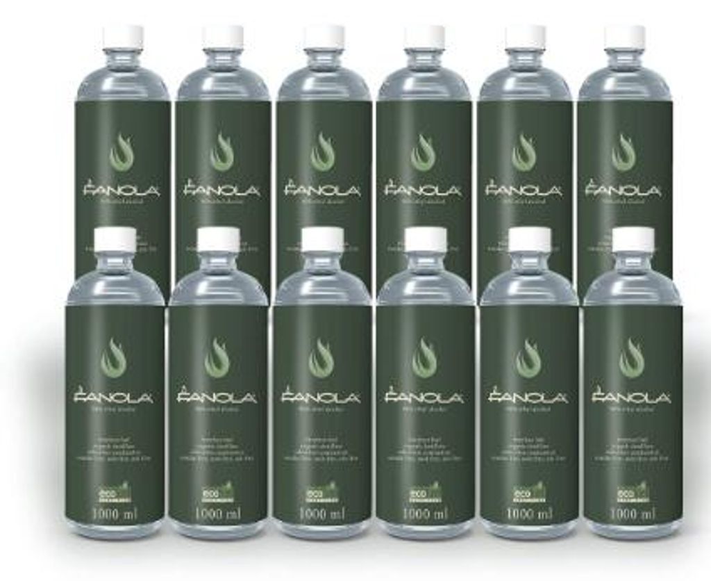 Fanola – čisté bioetanolové palivo do krbov, 96,6 % Obrázok produktu 