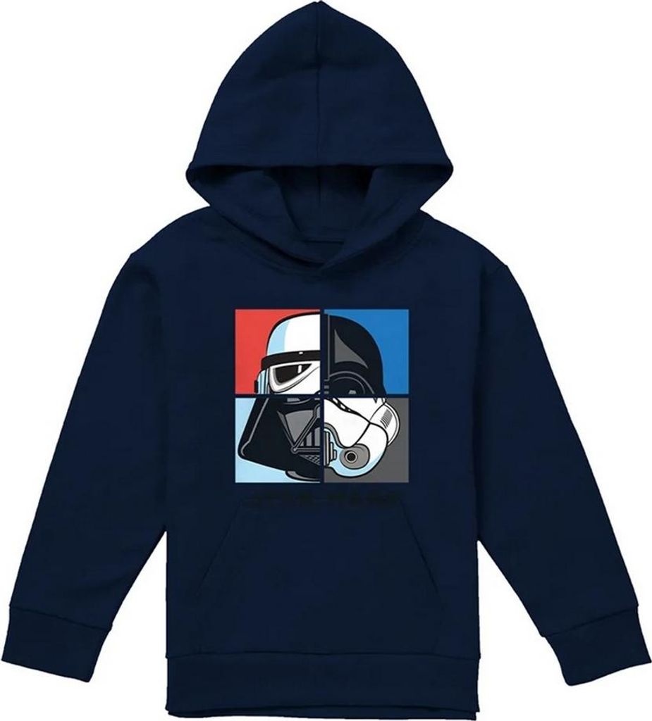 Star Wars - Kapuzenpullover für Kinder TV24523 (152-158) (Marine)