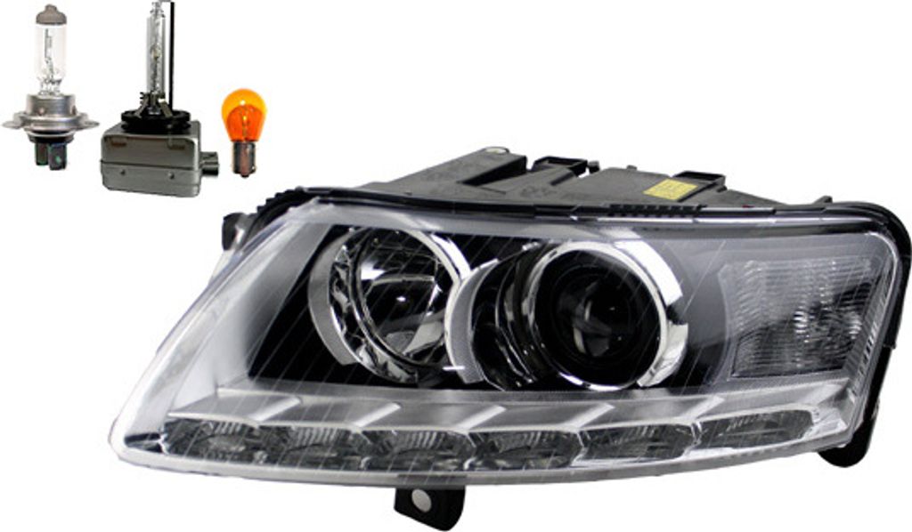 Johns, Scheinwerfer Xenon Front passend für Audi A6 4F 10/2008-03/11 Links Leuchtmittel 4F0941029CP 4F0941029BP 4F0941029EP 4F0941029FD