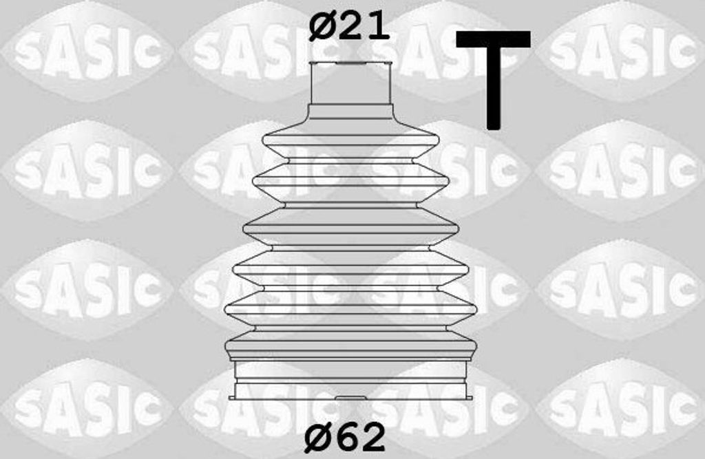 SASIC Faltenbalgsatz Antriebswelle Innen für RENAULT Clio III Schrägheck (BR0/1, CR0/1) 1904009