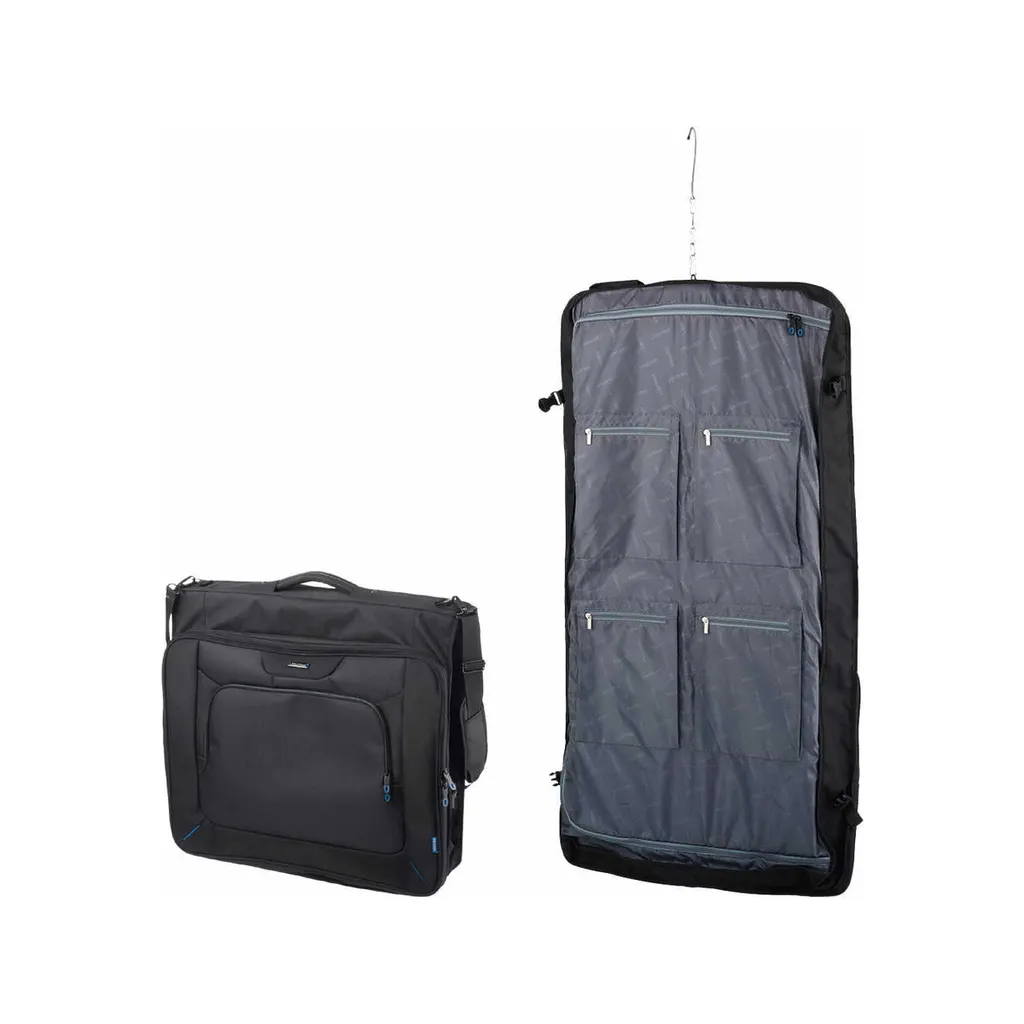 LIGHTPAK Kleidersack Noir en Polyester Robuste pour Costume et Voyage - 3