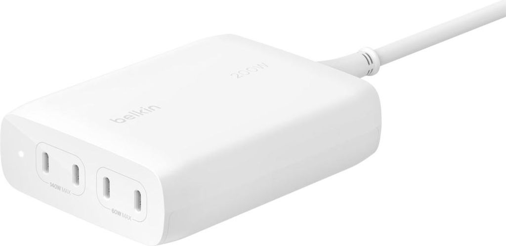 Belkin BOOST Charge PRO 200Watt 4-Port USB-C GaN Produktbild 