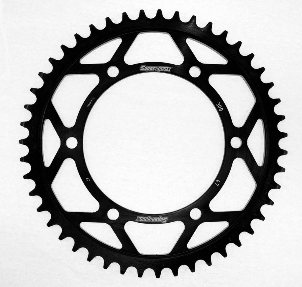 Supersprox Kettenrad 525 LK 150,0mm Ø 130mm 47Z 6-Loch Stahl schwarz