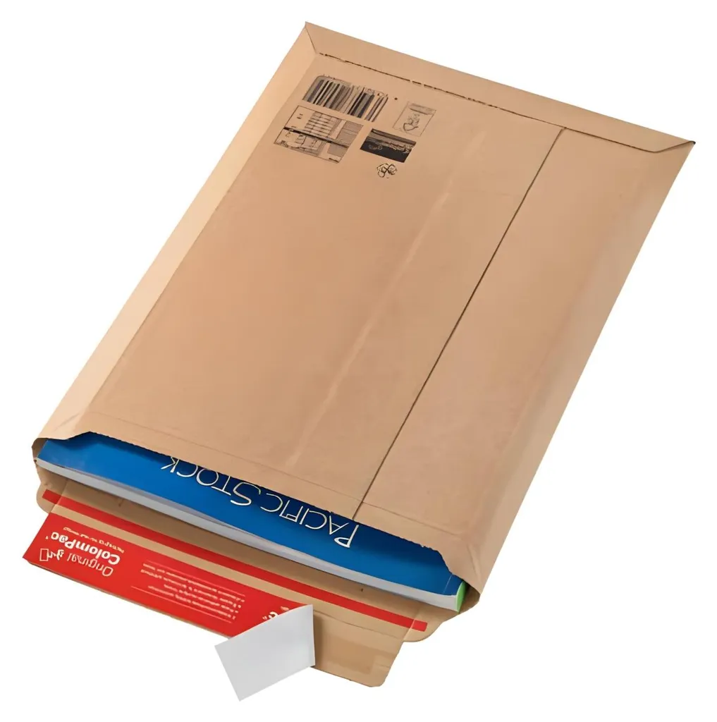 Pochette Expédition Carton Ondulé 150x250mm ColomPac CP01001 Épaisse
