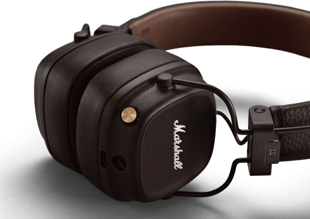 Marshall Major IV On Ear Bluetooth Kopfhörer Kabelloser Ohrhörer Faltbar bis zu 80 Stunden braun Marshall Major IV On Ear Bluetooth Kopfhörer Kabelloser Ohrhörer Faltbar bis zu 80 Stunden braun