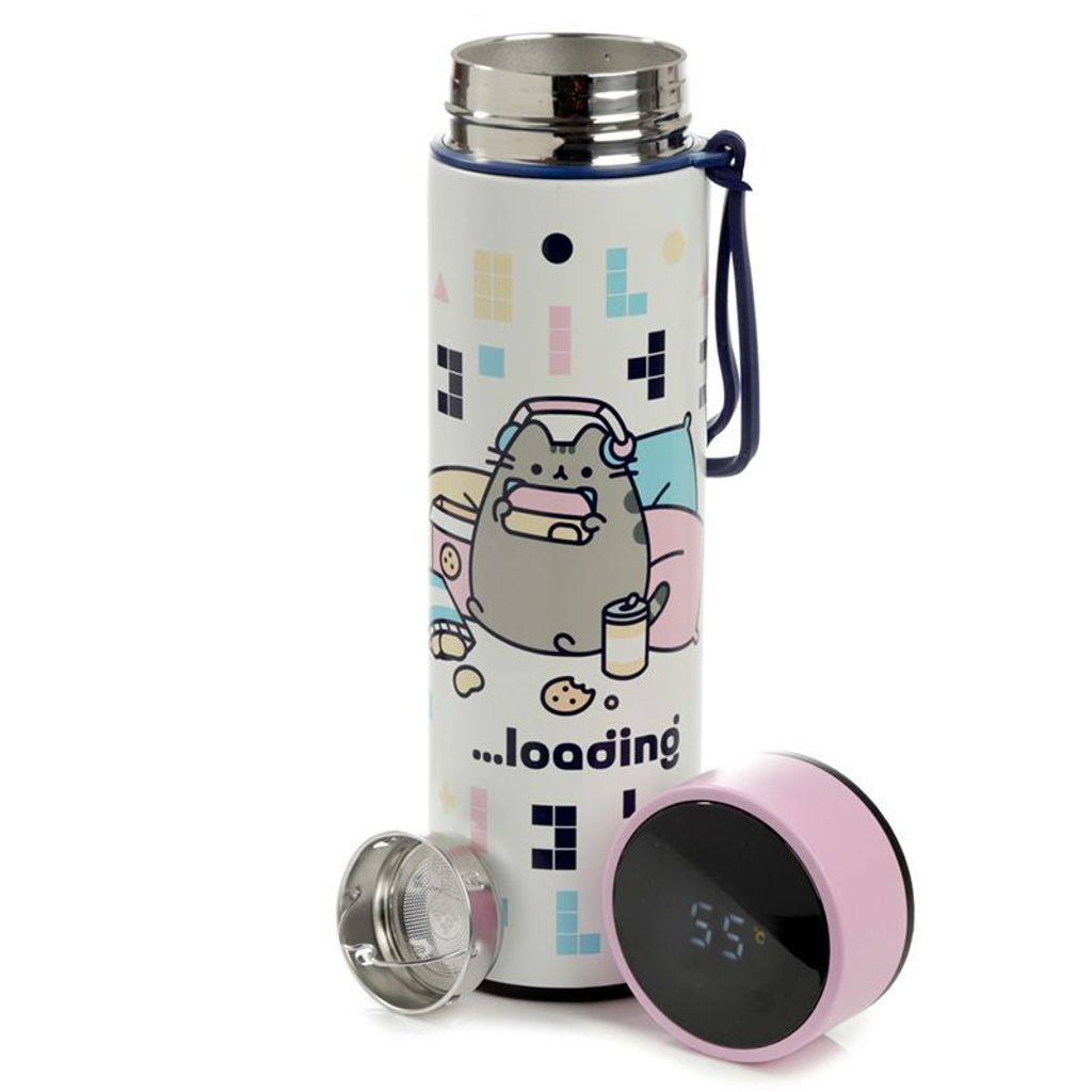 Bidon termiczny Pusheen z termometrem 450 ml Obrázek produktu 