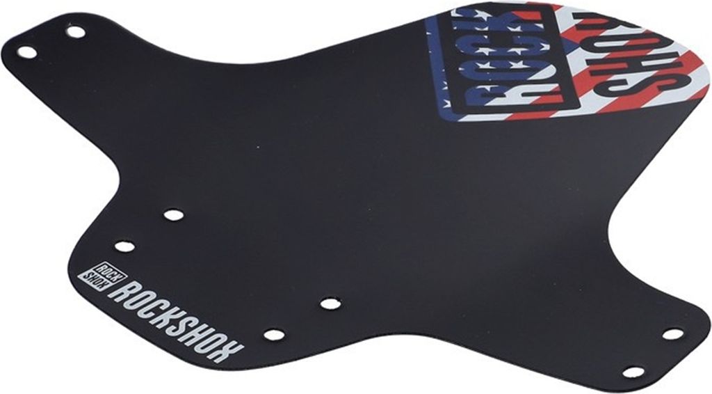 RockShox 00.4318.020.032 Fender MTB universal vorne, USA Flagge Print, schwarz/blau/rot