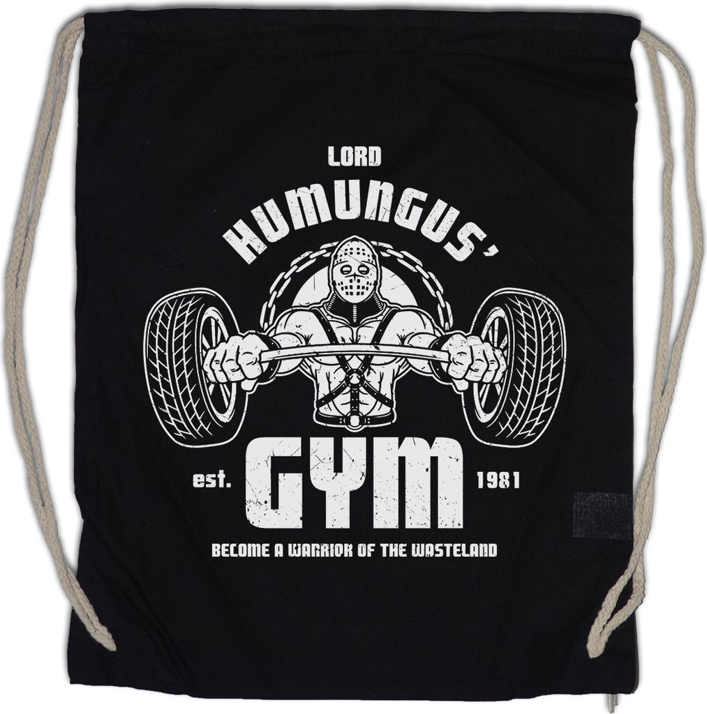 Urban Backwoods Lord Humungus Gym, Turnbeutel, Farbe: Schwarz