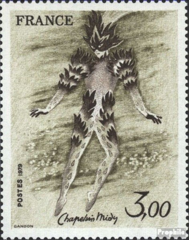 Briefmarken Frankreich 1979 Mi 2185 (kompl.Ausg.) gestempelt Chapelain-Midi
