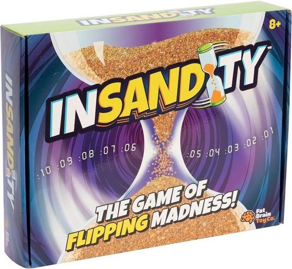 Spiel Wettlauf gegen die Zeit. In-Sand-ity