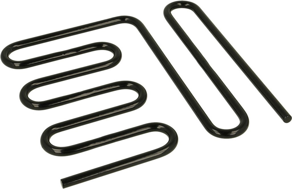 METALTEX 202800001 Topfuntersetzer 16 x 16 cm, schwarz