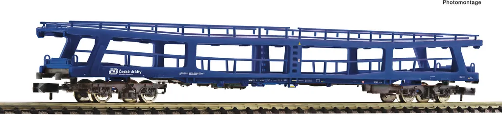 Wagon transport de voitures CD Fleischmann 6260031 pour réseau N 1/160