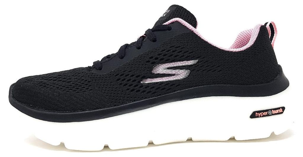 Skechers Go Walk Sportschuhe Damen Trainingsschuhe Schwarz Productafbeelding 