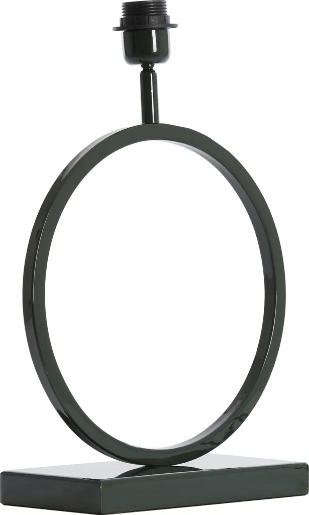Light & Living Liva Lampe de Table Métal Vert E27 Réf. 8190878 Design Chic