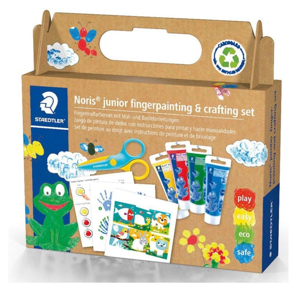 STAEDTLER Fingermalfarbe Noris junior Bastel-Set retail Immagine del prodotto 