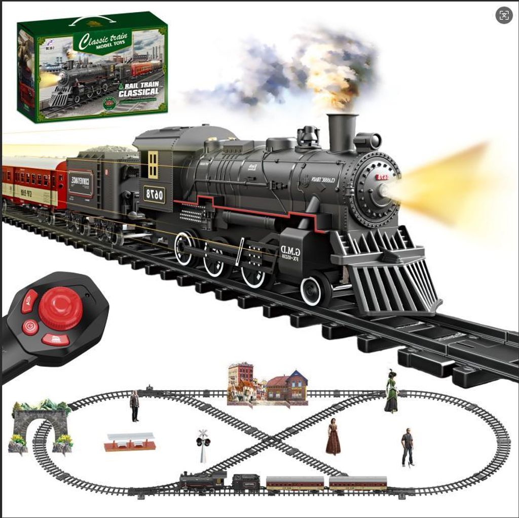 Elektrische Zug Spielzeug, Eisenbahn Elektrisch mit Fernbedienung