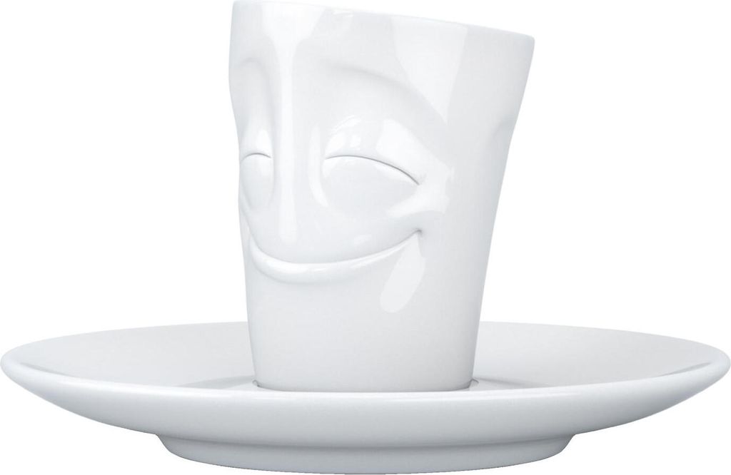 Fiftyeight Products Espresso Mug avec anse - blanc joyeux Image du produit 