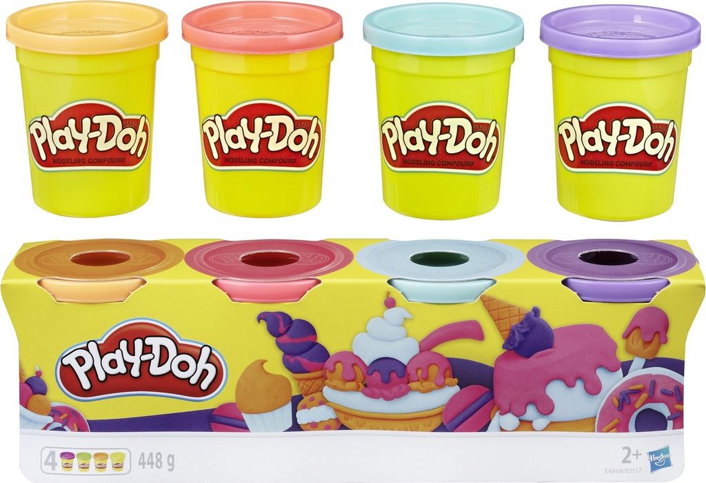 Play-Doh E4869ES0 Play-Doh Knete SWEET farbsortiert 4 Obrázek produktu 
