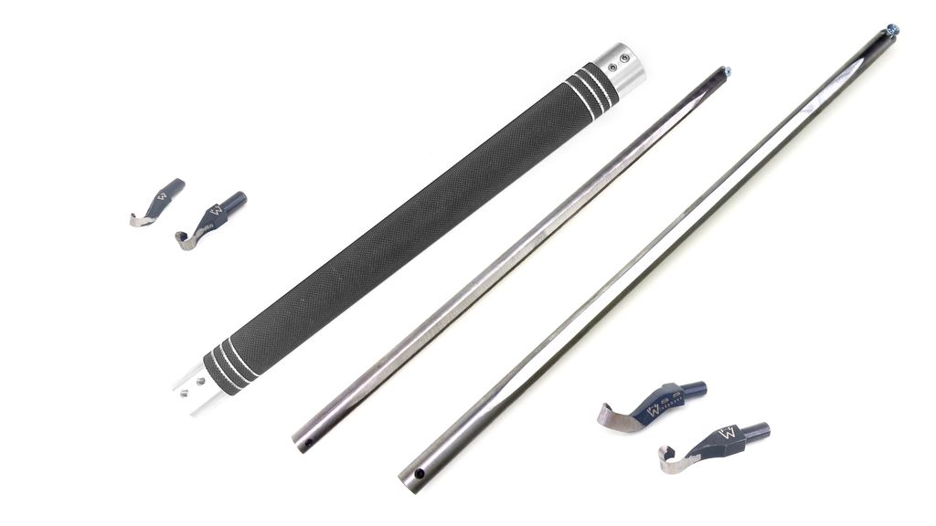 ECO-Set Haken Set mit Aluminiumheft Groß mit Aluminiumheft Drechsler drechseln woodturning woodturner (SET024ECO)