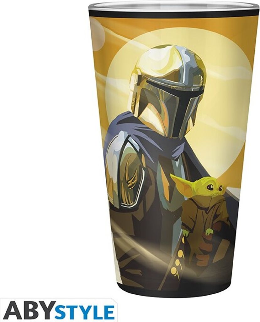 Star Wars: The Mandalorian - Mando & Child - XXL-Trinkglas Produktbild 