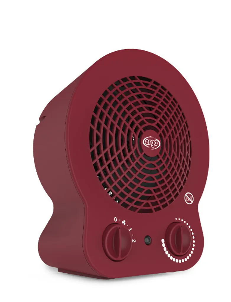 Chauffage soufflant compact Argoclima Dori 2000W avec thermostat Berry