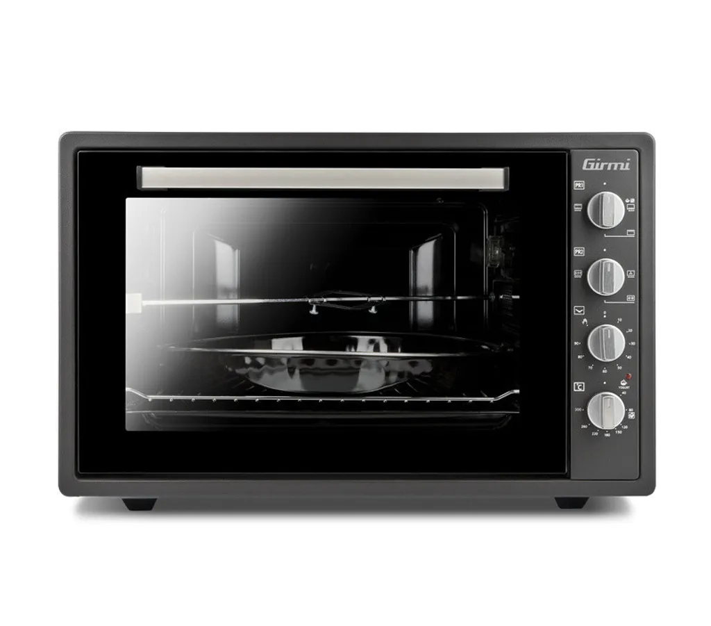 Mini Four Électrique Girmi Grancotto 58L 1800W avec Grill et Tournebroche
