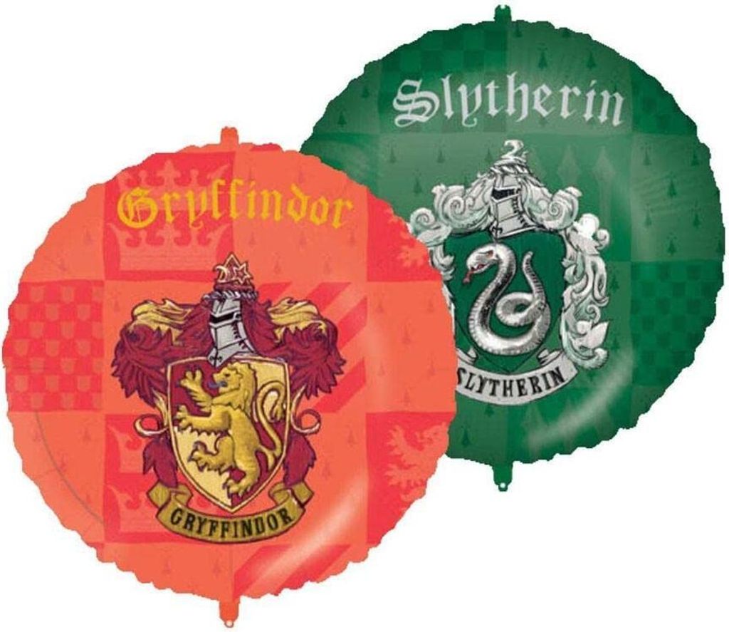 Procos Harry Potter-Folienballon doppelseitig bunt 46 cm - Grün