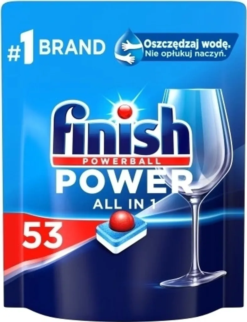 Finish Compresse Lavastoviglie Tutto in Uno 53 Pezzi | Offerta Pulizia Profonda